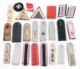 WWII - COLD WAR GERMAN TABS & SHOULDER STRAPS