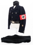 WWII GERMAN DAF MEMBER UNIFORM