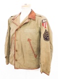 WWII US ARMY CBI THEATER MODIFIED M41 FIELD JACKET