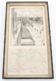CIVIL WAR MAP OF MONTGOMERY AL DEFENSES & PRINT