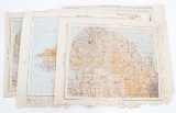 WWII BRITISH ORDNANCE SURVEY MAPS