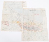 WWII US INTEL D-DAY BEACH TOP SECRET DEFENCES MAP