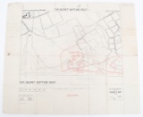WWII US 1st DIV D-DAY TOP SECRET BIGOT NEPTUNE MAP