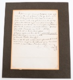 1855 RICHMOND VIRGINIA AUCTION BILL OF SALE