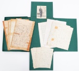 CIVIL WAR 21st MASS LETTERS FROM CPT GEORGE PARKER