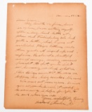 CIVIL WAR BATTLE OF FREDRICKSBURG SOLDIER'S LETTER