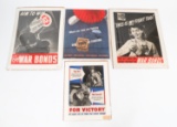WWII US WAR BOND POSTERS