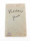 WWII BRITISH RAF BOVINGDON AIR STATION VISITOR LOG