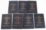 WWII US 1st ARMY REPORT OF OPERATIONS BOOKS