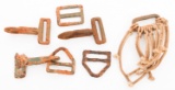 WWII D-DAY US 506th PIR DUG PARACHUTE RIGGING