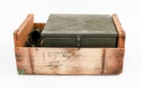 WWII US ARMY CHRYSLER FIELD STOVE WITH CRATE