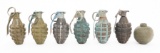 WWII - COLD WAR US ARMY TRAINING HAND GRENADES