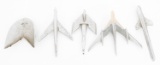 1950's CHEVROLET HOOD ORNAMENTS