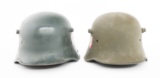 REFURBISHED WWI GERMAN COMBAT HELMETS