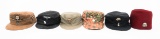 MODERN COPIES OF WWII GERMAN FIELD & FEZ CAPS