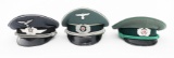 MODERN COPIES OF WWII - COLD WAR GERMAN VISOR CAPS