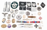 MODERN COPY OF WWII GERMAN INSIGNIA, BADGES & PINS