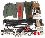 REENACTOR WWII WORLD MILITARY UNIFORM & FIELD GEAR