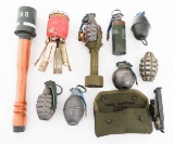 WWII - COLD WAR US & GERMAN TRAINING ORDNANCE