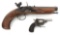 FLINTLOCK PISTOL & 6mm REVOVLER FOR PARTS/REPAIR