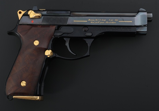 BERETTA MODEL 92F 9x19mm CALIBER SEMI AUTO PISTOL