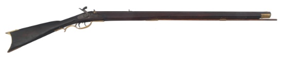 AMERICAN .45 CALIBER FULL STOCK PERCUSSION RIFLE