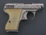 ENGRAVED RIGARMI BRESCIA 6.35mm CALIBER PISTOL