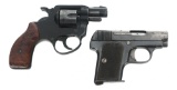 MELIOR & JIEFFECO 1922 PISTOL & ROHM RG14 REVOLVER
