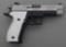 SIG MODEL P226 EILTE PLATINUM 9mm CALIBER PISTOL
