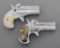 HAWES .357 MAGNUM & EIG .22 LR CALIBER DERRINGERS