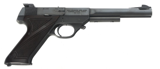 HIGH STANDARD SUPERMATIC S-101 22 LR CAL PISTOL