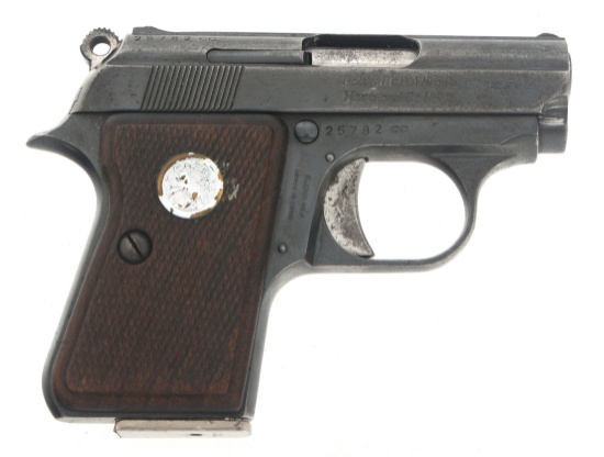 COLT MODEL JUNIOR .25 AUTO CALIBER PISTOL