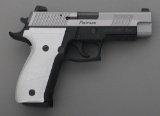 SIG MODEL P226 EILTE PLATINUM 9mm CALIBER PISTOL