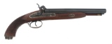 PEDERSOLI HOWDAH HUNTER PERCUSSION SHOTGUN PISTOL