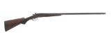 A GREENER 12 GAUGE SIDE BY SIDE SHOTGUN