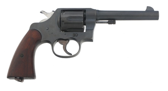 US COLT ARMY MODEL 1917 45 CALIBER DA REVOLVER