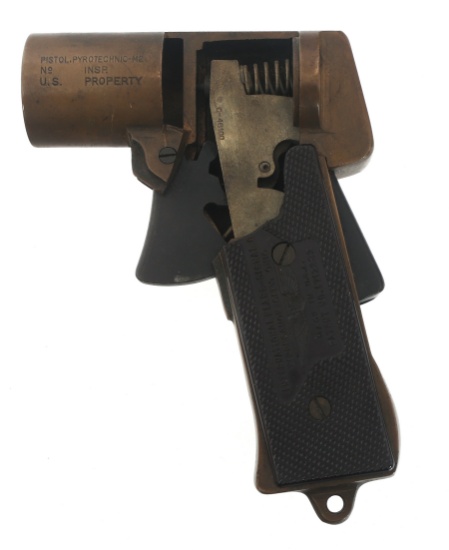 US PYROTECHNIC M2 CUTAWAY TRAINING FLARE PISTOL