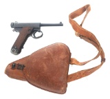 WWII JAPANESE NAGOYA TYPE 14 8x22mm NAMBU PISTOL