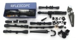 RIFLE SCOPES & TELESCOPE WITH SMALL PARTS