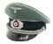 WWII GERMAN HEER INFANTRY OFFICER VISOR CAP