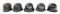 WWII GERMAN LUFTSCHUTZ & FIRE POLICE HELMETS