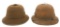 WWII GERMAN HEER 2nd PATTERN PITH HELMETS