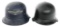 WWII GERMAN FIRE POLICE & LUFTSHCUTZ HELMETS