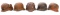 WWII GERMAN DUG M40 & M42 COMBAT HELMET SHELLS