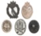 WWII GERMAN WOUND & COMBAT BADGES