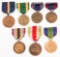 SPAN-AM WAR - WWI US SERVICE & CAMPAIGN MEDALS