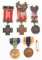 SPAN-AM WAR US VETERAN BADGES & SERVICE MEDALS
