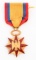 14K GOLD US MILITARY ORDER OF FOREIGN WARS MEDAL