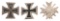 WWII GERMAN 1st CLASS IRON & WAR MERIT CROSSES