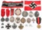 WWII GERMAN ARMBANDS, MEDALS, BADGES & INSIGNIA